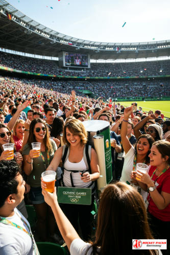 Bierrugzak voor mobiele bierverkoop op technofestival Eindhoven met sampling, activatie, visueel merkoptreden en directe interactie met festivalbezoekers.